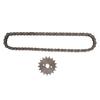 428 17T 17mm Sprocket 428 Drive Chain 60 Links Kit for 50cc?250cc ATV Dirt Bike Go Karts Motorcycle