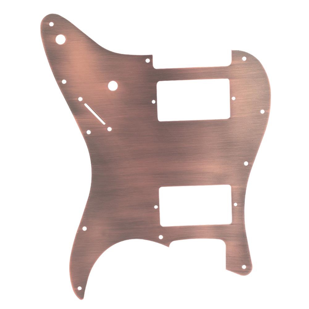 Guitars Copper HH Pickguard & Back Plate Tremolo Cavity Cover for ST Guitar
