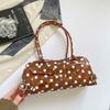 Modern City Pvc Shoulder Bag With Zipper Closure For Daily Use