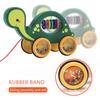 Kids Pull Along Pet Toy Cute Animal Pull Along Rolling Animal Toy Pull Toys Birthday Gift for Boys and Girls