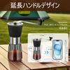 Portable Coffee Grinder, Manual Hand Coffee Mill, Coffee Bean Grinder, Lightweight and Portable, Features a Glass Container, Ceramic Grinding Core,