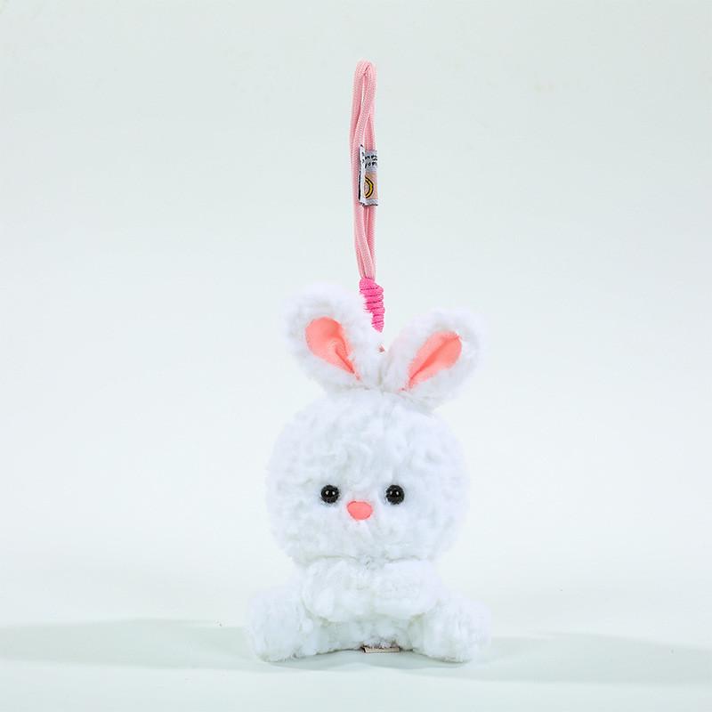 

Cute Rabbit Sheep Penguin Plush Keychain With Pp Cotton Filling For Kids And Teens Bunny