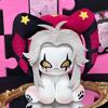 Stuffed 20cm Game The Freak Circus Pierrot Cute Anime Figures Plush Cosplay Dress Up Cotton Doll Toys for Children Birthday Gift