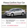 Door Handle For Toyota Corolla 10 E140 E150 2008 2009 2010 2011 2012  Luxurious Door Handle Car Covers Accessories Sticker