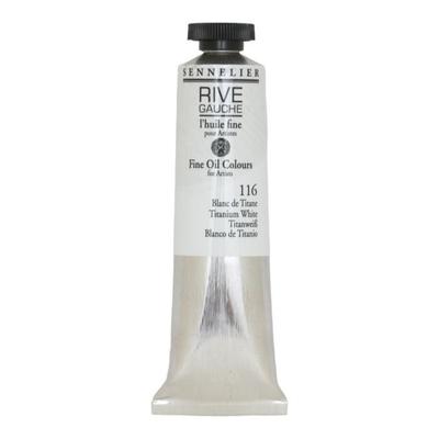 Oil Paint - Sennelier - Rive Gauche - 40ml - Titanium White - Satin Finish