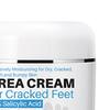 50g Exfoliating Foot Urea Cream Moisturizing Natural Heel Crack Urea Scrub Exfoliating Repair Cream Pedicure Care