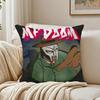 Rapper M-F D-Doom Madlib Cushion Cover Linen Pillowcase Soft For Sofa Bed Home Room Decor