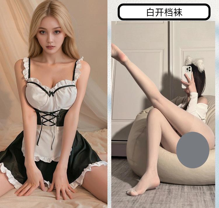 Sex Underwear Fun Sexy Clothing Pure Desire Maid Clothing Uniform Cute Passion Seduction Small Breast Pajamas Maid Clothing