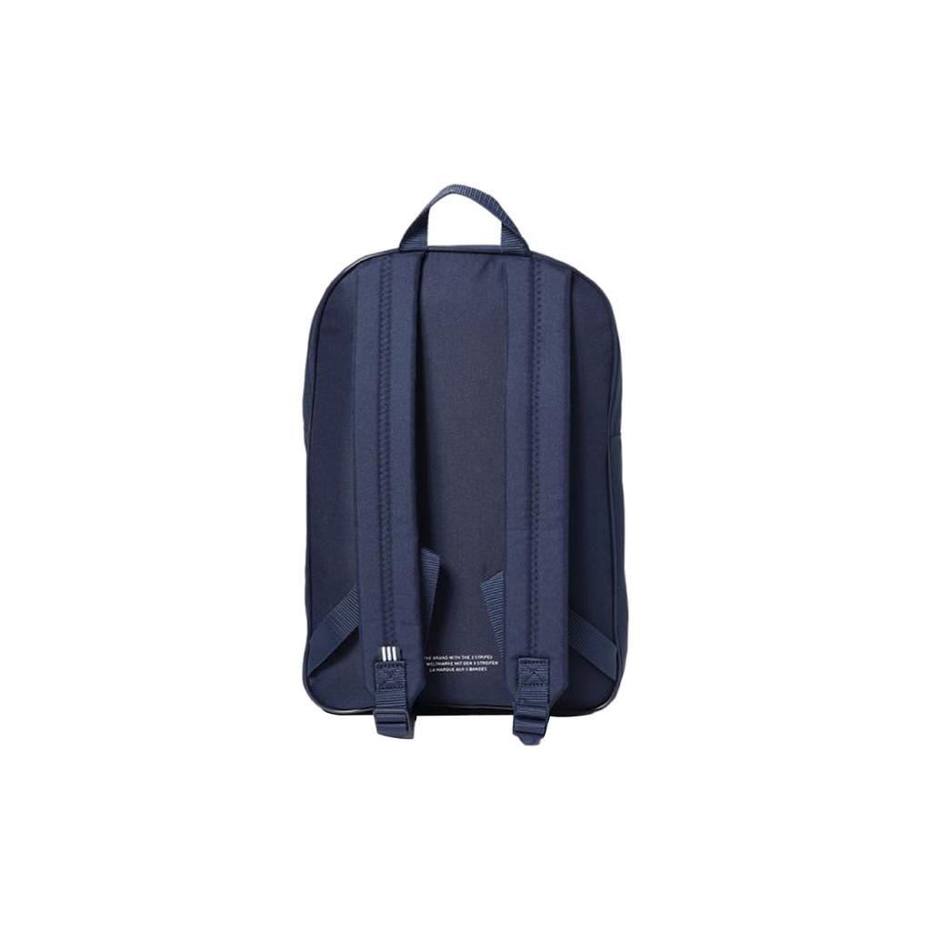 Adidas Originals Logo Polyester Backpack Unisex Backpacks Blue DW5189