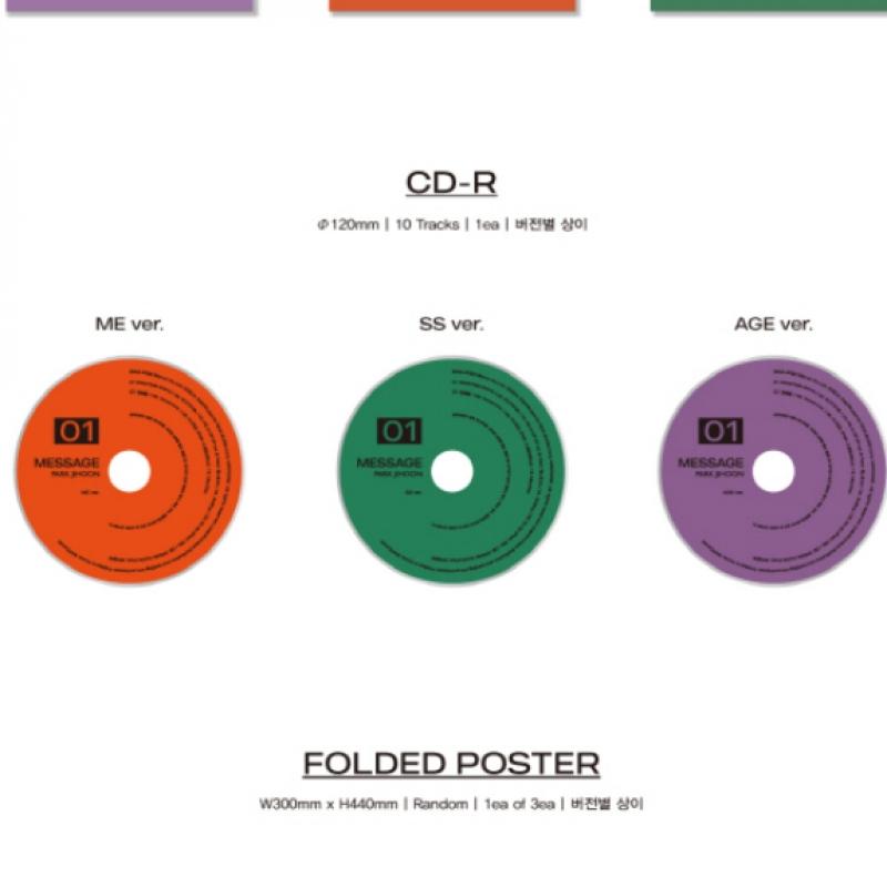 Park Ji Hoon Wiadomość 1. Album