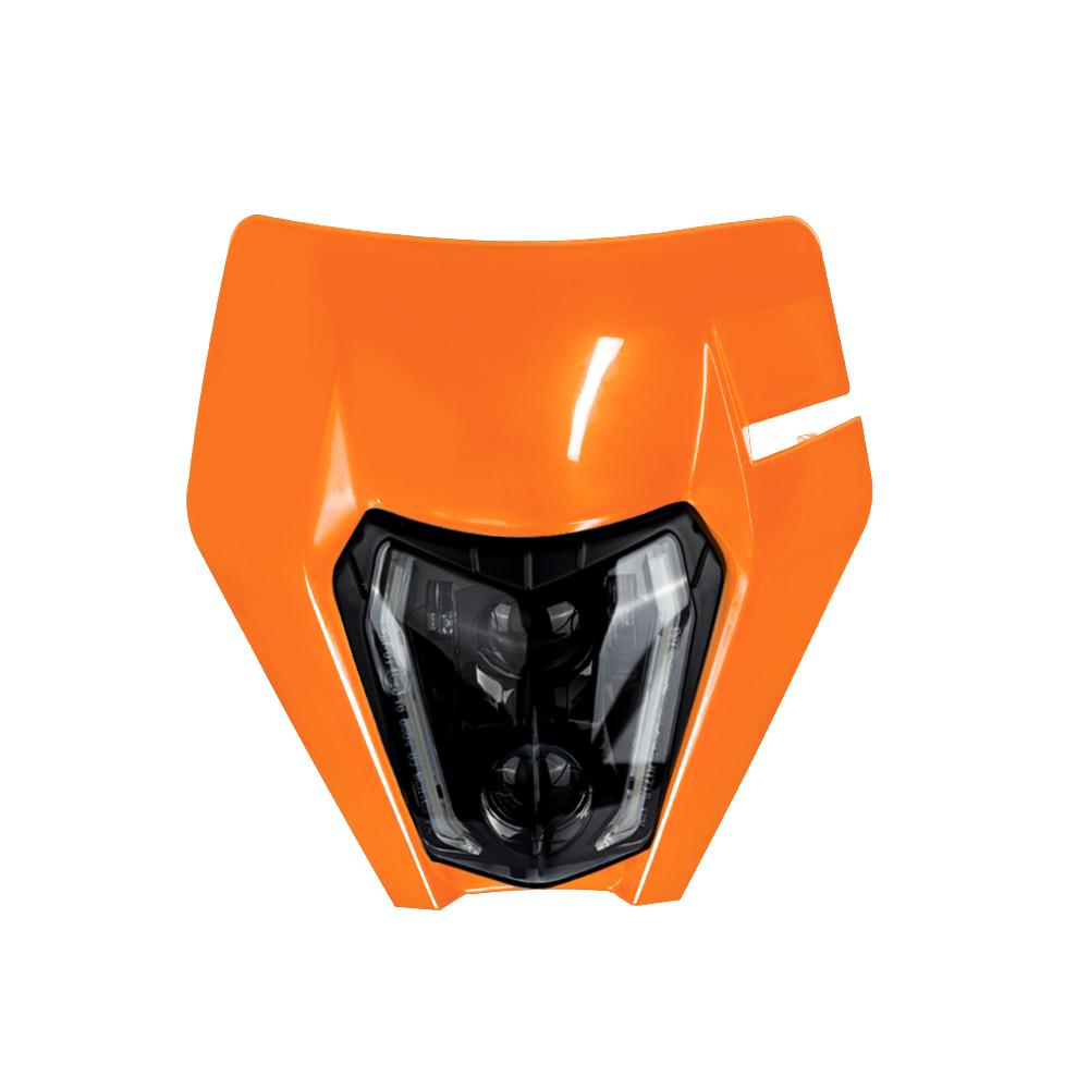 Motocross Enduro Dual Sport Light E24-mark Motorcycle LED Headlight For TC FE TE EXC XCW XCF 125 250 300 350 450 530 690 SMR