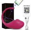 Drahtloser Bluetooth-G-Punkt-Dildo-Vibrator für Frauen, APP-Fernbedienung, tragen vibrierendes Ei, Klitoris, weibliches Höschen, Sexspielzeug für Erwachsene