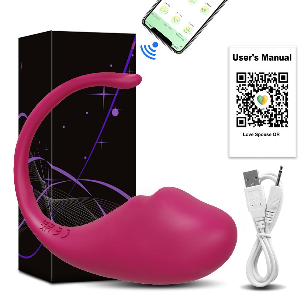 Drahtloser Bluetooth-G-Punkt-Dildo-Vibrator für Frauen, APP-Fernbedienung, tragen vibrierendes Ei, Klitoris, weibliches Höschen, Sexspielzeug für Erwachsene
