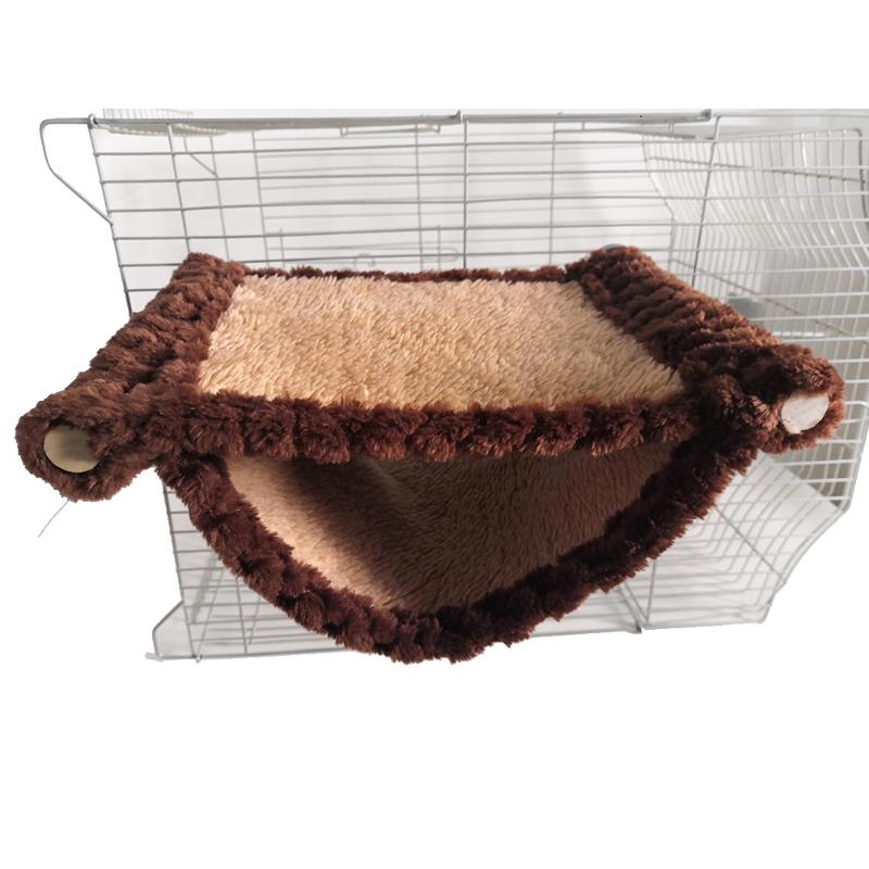 

Мягкий плюшевый подвесной гамак для хомяка, хлопковый ёж, крыса, морская свинка, отдых, спальная кровать, хижина, палатка, клетка для маленьких домашних животных, аксессуары L 26X18X12cm