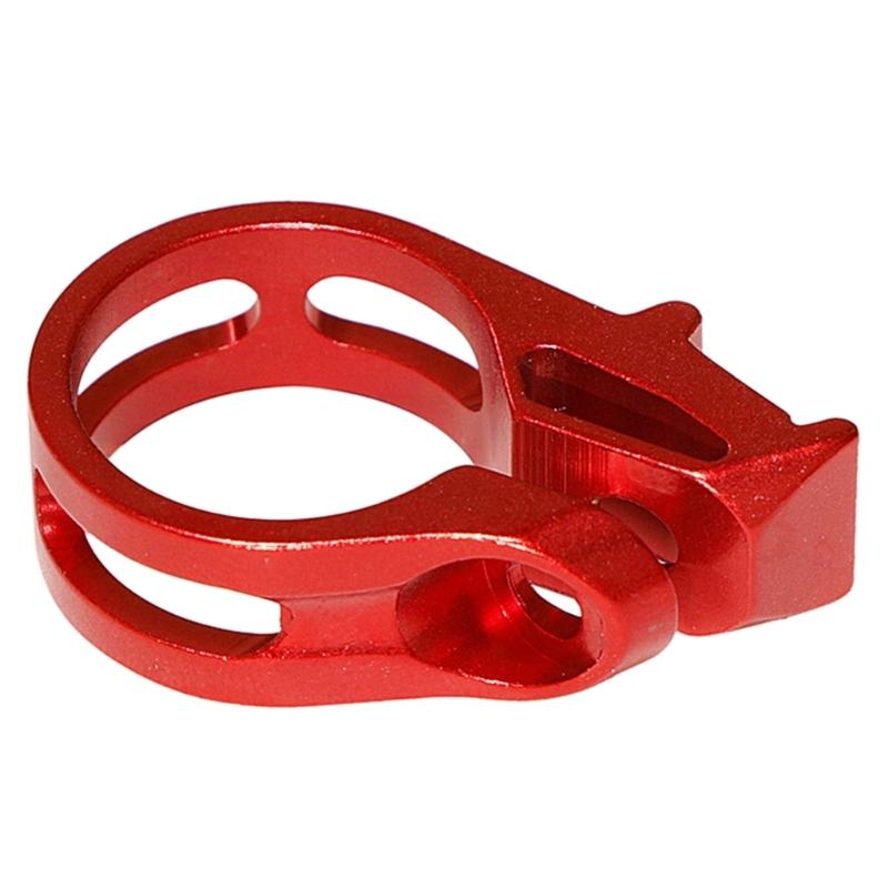 Aluminum-Alloy Bike Clamp Bike Shifter Clamp Bicycles Trigger Clamp 22.2mm Shifter Clamp with Bolts for Mountain Bikes