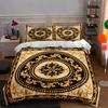 Ornate Circular Design. Bedding Duvet Cover Sets Duvet Covers Pillowcases Gifts (1 * Duvet Cover 2 * Pillowcases, Without Duvet Insert)