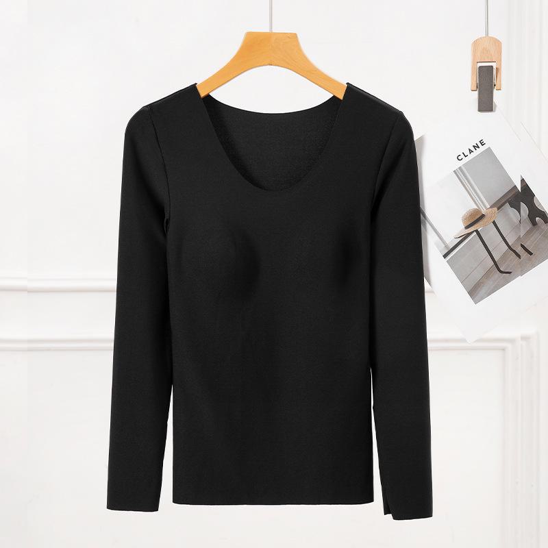 Haosangyuan Silk Mulberry Chest Pad with Moisture-Wicking, Skin-Friendly Thermal Underwear (Super Soft)