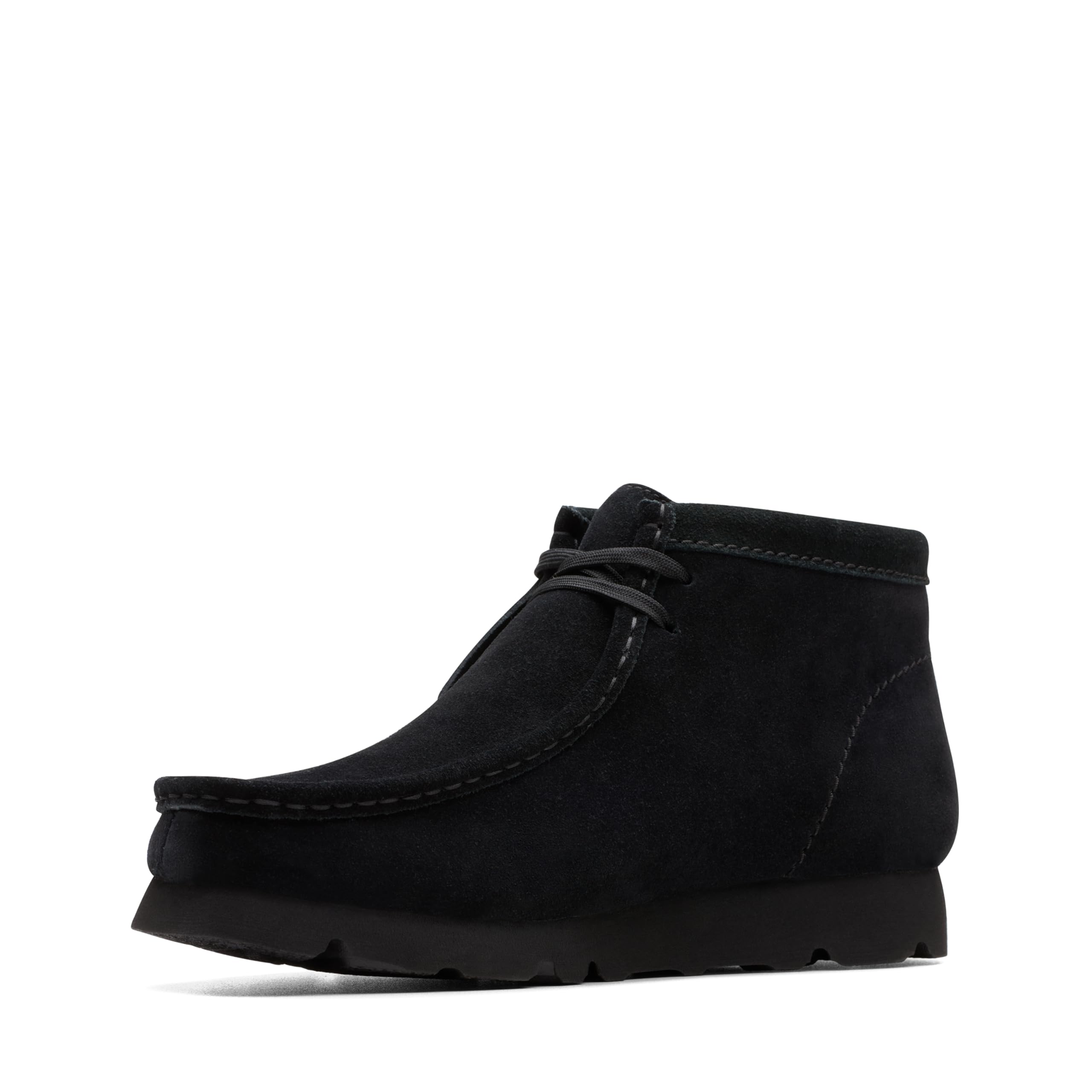 

Водонепроникні черевики мокасини Wallaby Чорна замша [Clarks] Gore-Tex Чоловічі