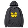 Popular sweater men's and women's autumn and winter animation periphery Wu-Tang hooded pullover a hair