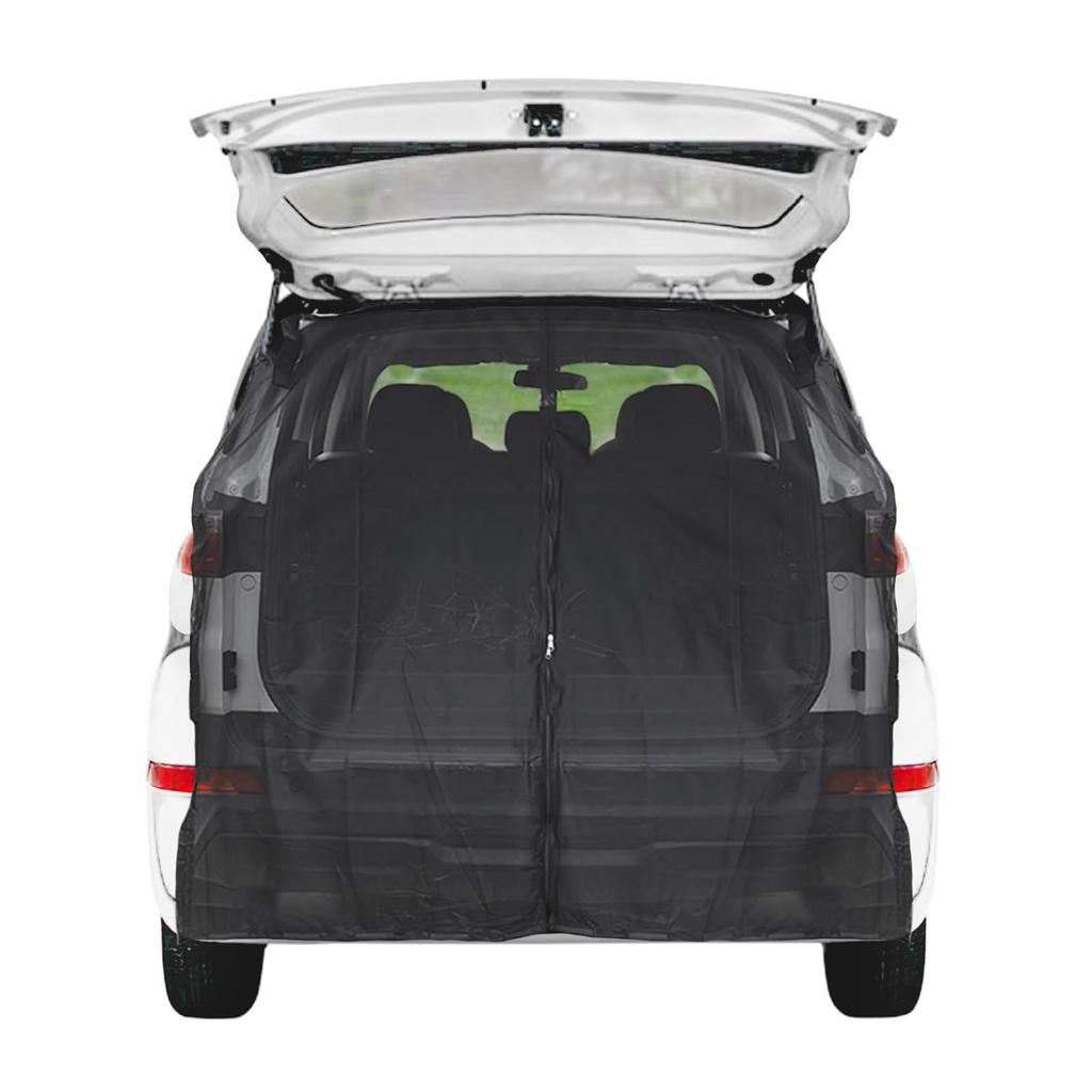 Kasinfly Car Insect Repellent Curtain for Back Magnetic Rear Mesh Mosquito Sleeping In Car 1 L Net, Door, Fixation, Door, Net, Ventilation,