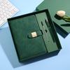 A5 Buckle Notebook Gift Set with Logo - Business, Teacher, or Work Diary