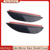 Auto Seite Rückspiegel Regen Schild Abdeckung Stick Trim für Volkswagen VW Golf 6 MK6 2009-2013 Regen schnee Sonnenschutz
