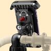 Universal Bike Phone Mount Shockproof Vibration Dampener for Mountain EBike Scooter Tool-Free Quick Release Holder with Air Cushion Tech