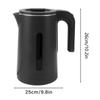 Bollitore Elettrico in Acciaio Inossidabile Doppio Strato 2000W 2L Spegnimento Automatico Senza BPA Bollitore per Acqua Calda per Casa 220V