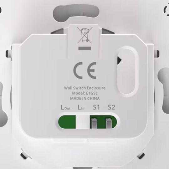 AC100-240V Wall Switch For E1GSL Smart Wall Switch Housing Requires No Neutral Wire For ZBMINIL2 Switch Accessories China Mainland