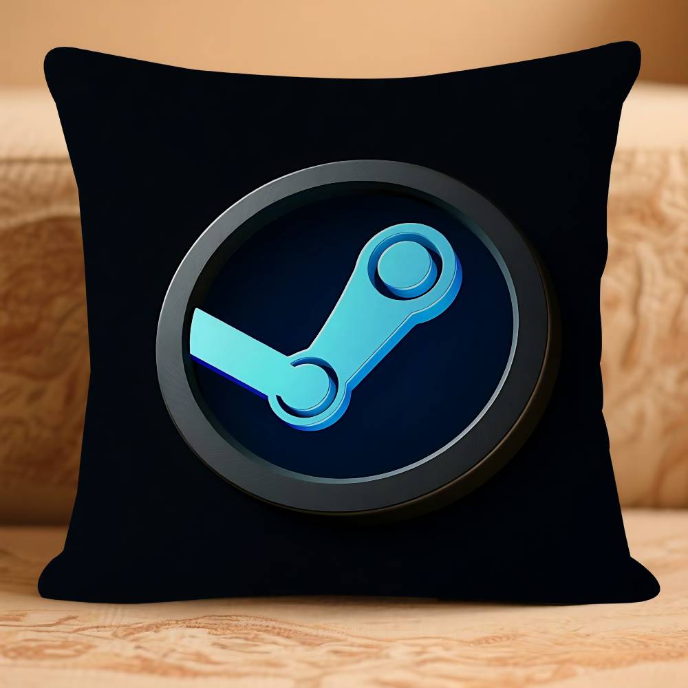 S-steam Logo Povlak na polštář Potah na polštář na pohovku Dekorace do domácnosti Dětský dárek