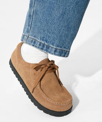 Bsqt By Classy Go110 K-Ipa Suede Mock Shoes Brown