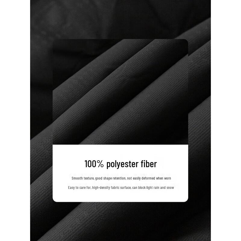 Herren Stehkragen Warme Wattierte Jacke