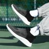 Herrskor Andningsbara Klassiska Löparskor för Man Utomhus Lätta Bekväma Nätsskor Slip-on Promenadskor Tenis Kvinnor