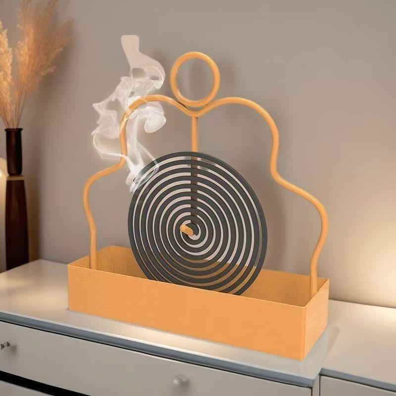 

Летний треугольник Подставка для отпугивания комаров Бытовая подставка для отпугивания комаров Подвесная подставка для отпугивания комаров Ironwork золотой