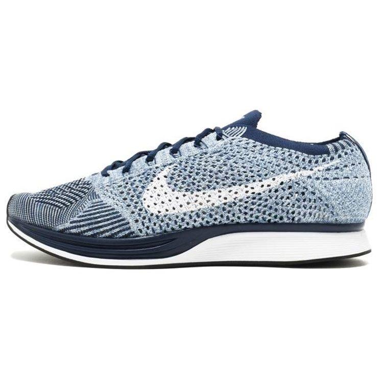 Nike Flyknit Racer Blå Ton 862713-401