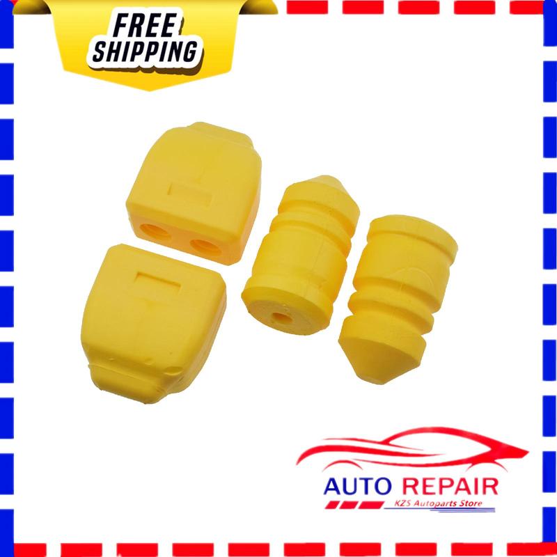 2pcs 52088256+ 2pcs 52088352 Front / Rear Suspension Stopper For Jeep Grand Cherokee WJ 1999-2004
