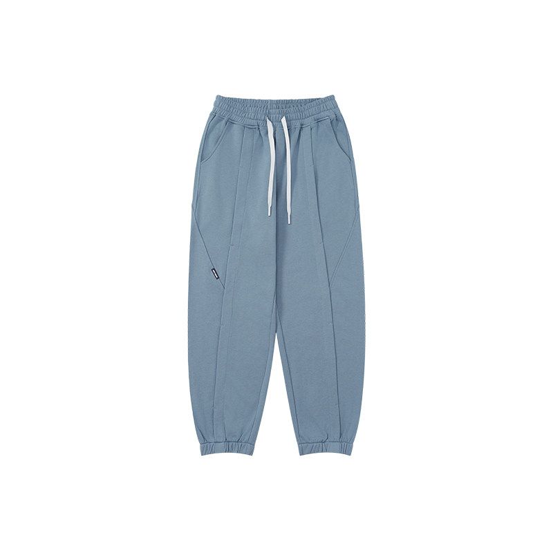 

Bodydream Patchwork Pleated Jogger Pants Men s New Loose Sweatpants Versatile Casual Knit Trousers