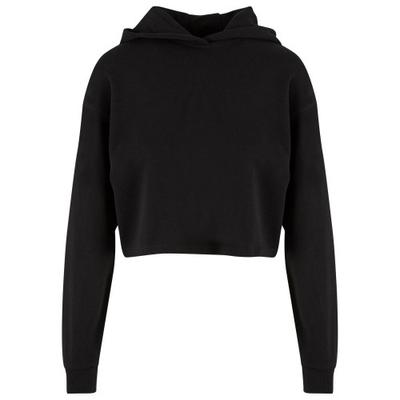 Urban Classics Damen/Damen Frottee Leicht Übergroßer Crop Hoodie