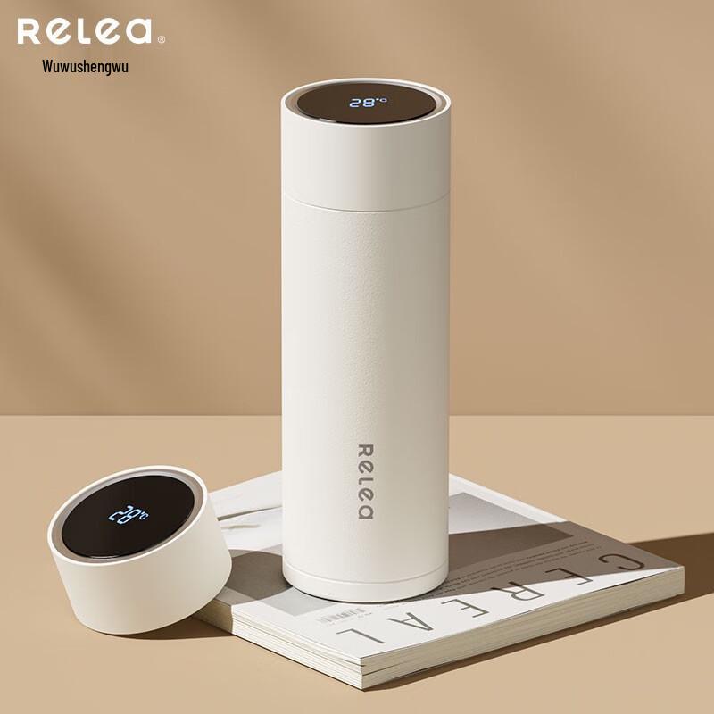 

RELEA 316 Stainless Steel Smart Thermos Tea Cup