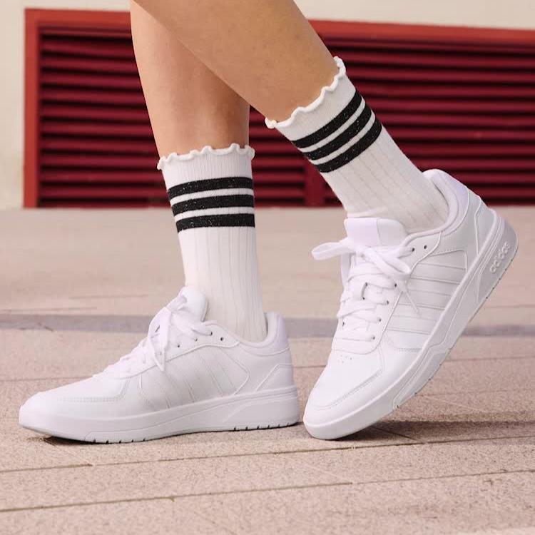 Adidas COURTBEAT Casual Low-top Basketball Training Shoes - Adidas JS3010