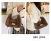 Women's Fluffy Shoulder Bag 2025: Versatile Fashion Crossbody Handbag for Autumn/Winter