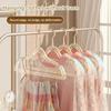 Acrylic Hanger Home Clothes Non-slip Trouser Rack Drying Coat Suit Space Saving Hanger Rack Wardrobe Storage Organization