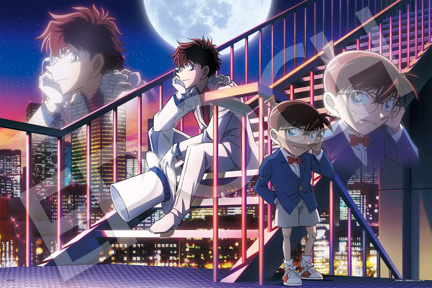 

Epoch jigsaw Detective Dusk Confrontation x 75 with and score 1000-piece puzzle, Conan (50 cm), 12-701s, glue, spatula, ticket.