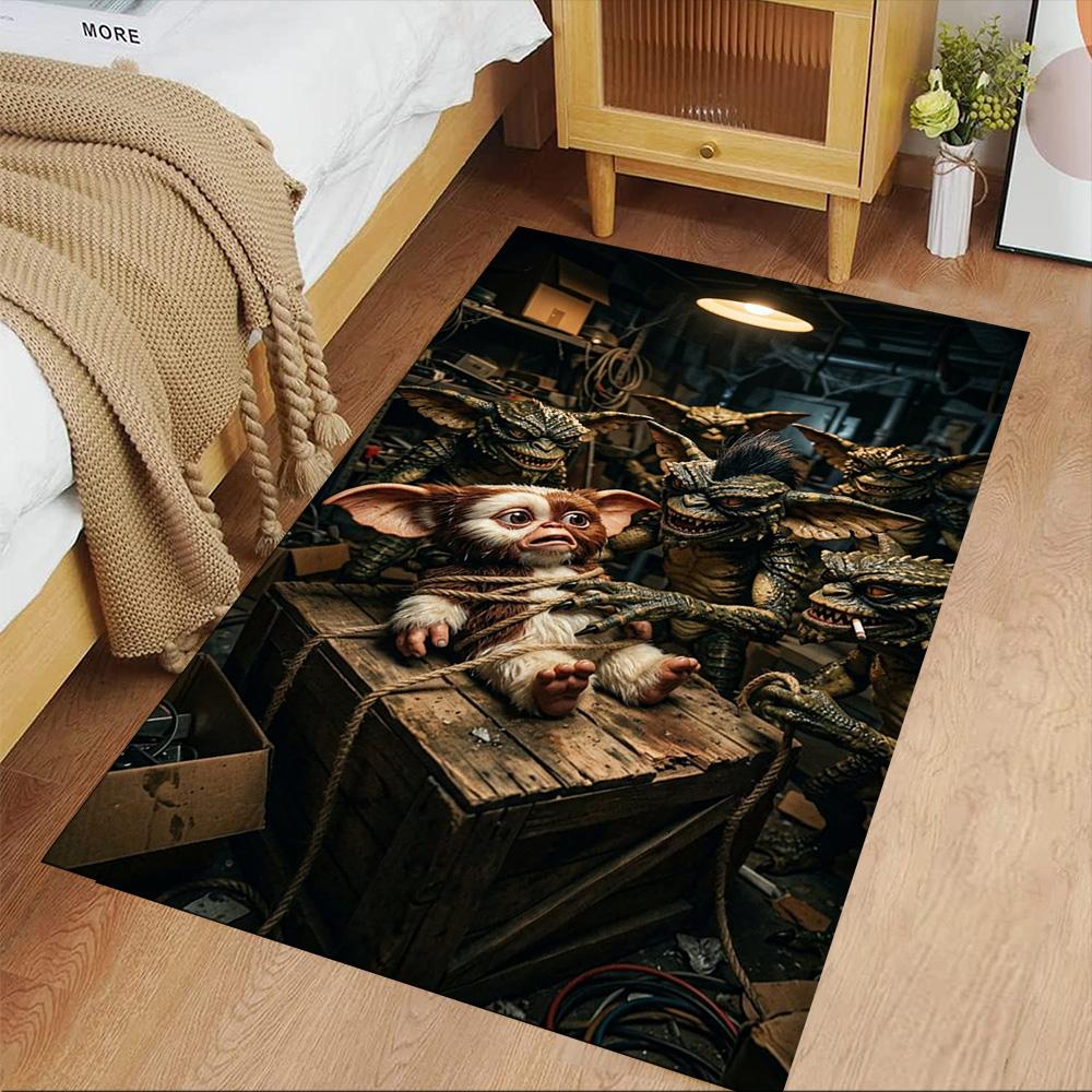Gremlins Area Rug Perfect for Hallway Kitchen Study room Game Room Antislip Carpet Office home decor Gift for Festivals