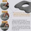 Inflatable Leakproof Inflatable Donut Pillow Adjustable Donut Comfort Car Pillow  Car Wheelchair