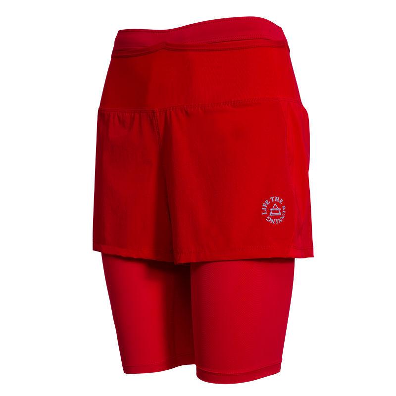 Unisex High-Waist Athletic Shorts with Pocket – Ideal for Morning Runs, Training, and Marathons