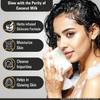 Savon pour le bain Multani Lait de Coco Naturel & Miel Lot de 5 Pièces (125 g Chacun) Savon Hydratant Nettoyant Doux Pour Hommes Femmes