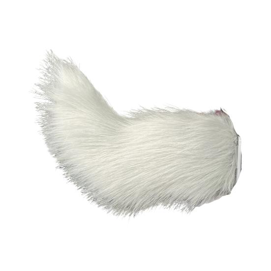 Faux Fur Electric Wagging Tail for Car, Remote Control Moving Tail Decoration, Rechargeable Detachable Auto Accessory for Anime Cosplay
