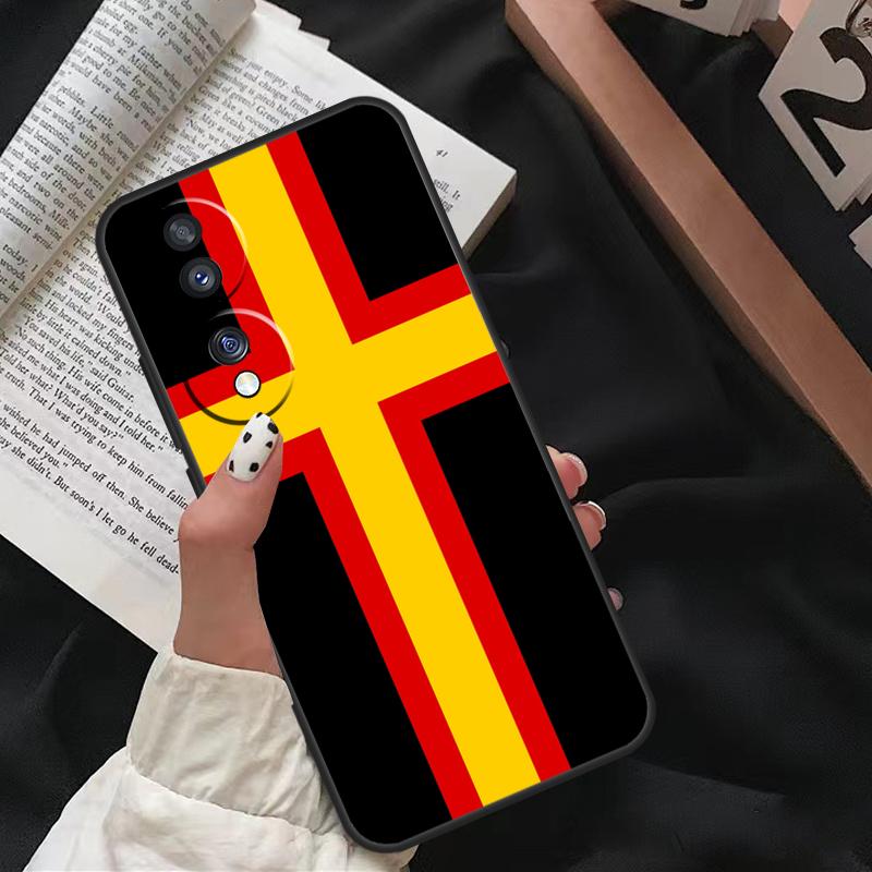Germany Flag Banner For Honor Magic 8 Pro 6 5 7 Lite Case For Honor 200 400 50 70 90 X8b X9a X9b X9c X9d Win RT
