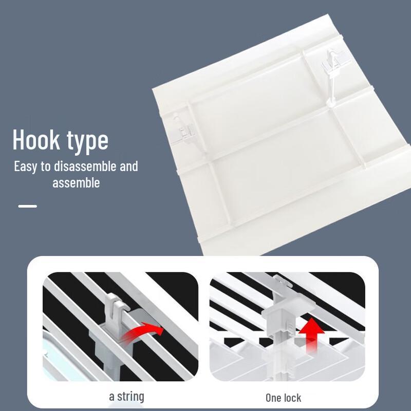 YIXI Central Air Conditioner Ceiling Deflector